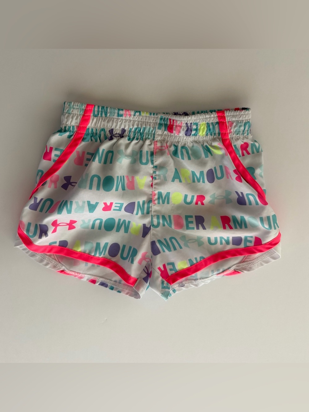Under Armour Bright Pastel Logo Graphic Shorts | 12M